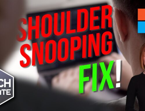 Windows 11 will warn you if someone’s snooping