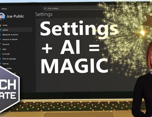 New: Windows 11 AI Agent helps with Settings