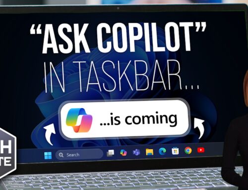 “Ask Copilot” is coming to your Taskbar (but only if you want it to)